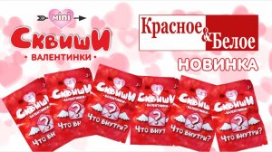 Готовимся к 14 февраля! ❤️ Мини Сквиши Валентинки и Коала из КБ ❤️ #минисквиши #Обзор #кб #14февраля