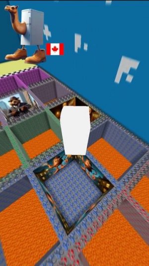 Italian Brainrot VS Squid Game Lava Jump  🕺 #minecraft #italianbrainrot