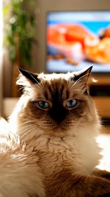 Где вкус мыши?! Кот в шоке 😾📺🐭