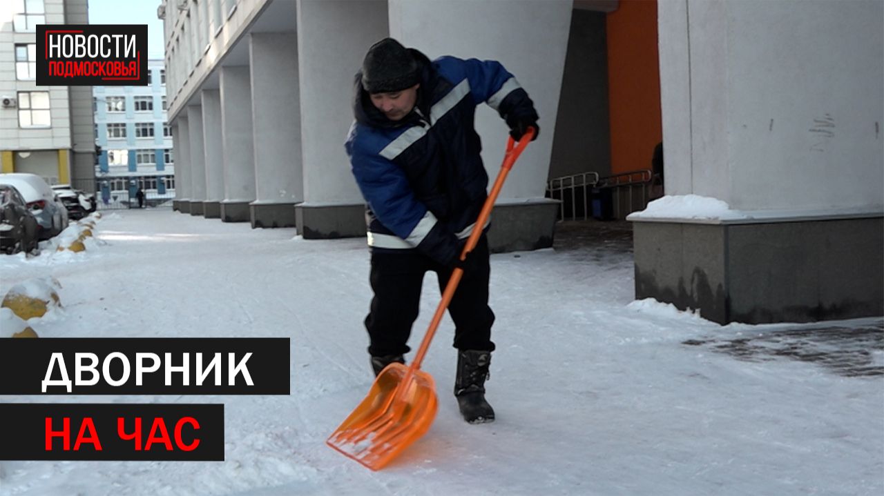 УК Подмосковья предложили жителям заработать на снеге смотреть онлайн