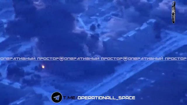 ✈️💥Авиаудар при помощи ФАБ-3000 по ПВД ВСУ в Ковшаровке Харьковской области…🗺️ смотреть онлайн