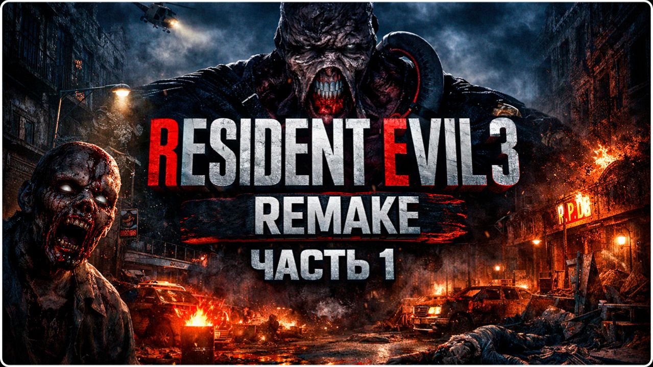 Я и Мой Дрожащий Палец! ☣️Первый Стрим RE3 ☣️ смотреть онлайн