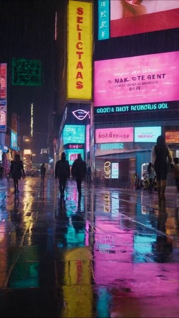 Ночной город: прогулка под дождем #город #ночь #свет