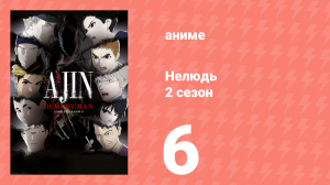 Нелюдь 2 серия 6 (аниме-сериал, 2016)