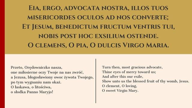 Salve Regina - Gregorian Chant