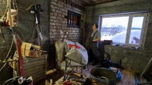 Нелёгкая жизнь в доме но мы с юмором. Работы в дубае и уборка снега.