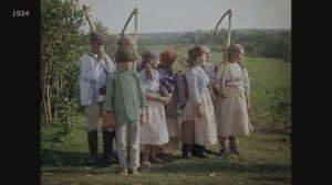 Жители села Никольское  1924