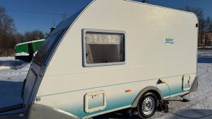 Немецкий караван-турист,дом на колёсах Knaus Eifelland Holiday с мувером и палаткой в комплекте