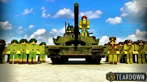 АБРАМС vs Т 80, обзор в Teardown