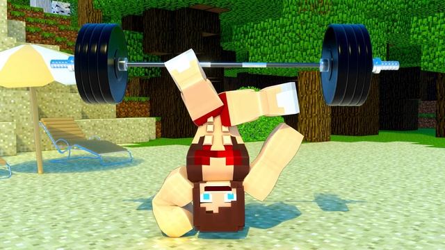 В МАЙНКРАФТЕ ВСПУЧИЛО ЖИВОТ, АНИМАЦИЯ смотреть онлайн