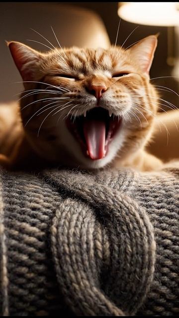 Knit One, Purl One / Вяжите один, Изнаночный - другой #shorts #cat #веселыекоты #прикольныекоты #cut смотреть онлайн