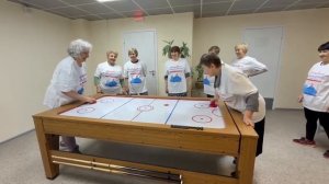 Аэрохоккей для «Активного долголетия»