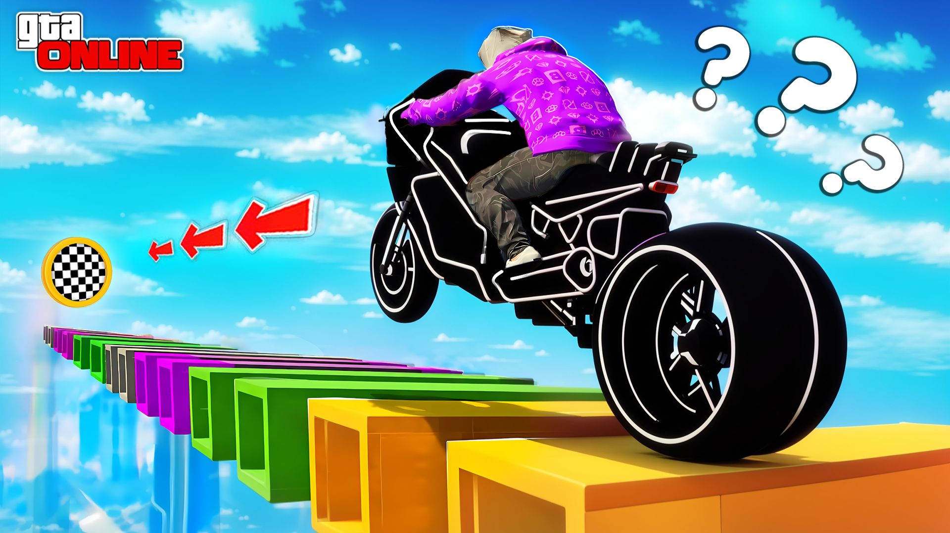 КАК ДАЛЕКО РАНДОМНЫЕ ТАЧКИ ИЗ ЛАКИ БЛОКОВ СМОГУТ ПРОЕХАТЬ ПО СЛОМАННОЙ ДОРОГЕ? ЭКСПЕРИМЕНТЫ ГТА 5 смотреть онлайн