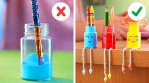 ВЕСЁЛЫЕ РАДУЖНЫЕ DIY-ИДЕИ ДЛЯ ШКОЛЫ И УЧЁБЫ!