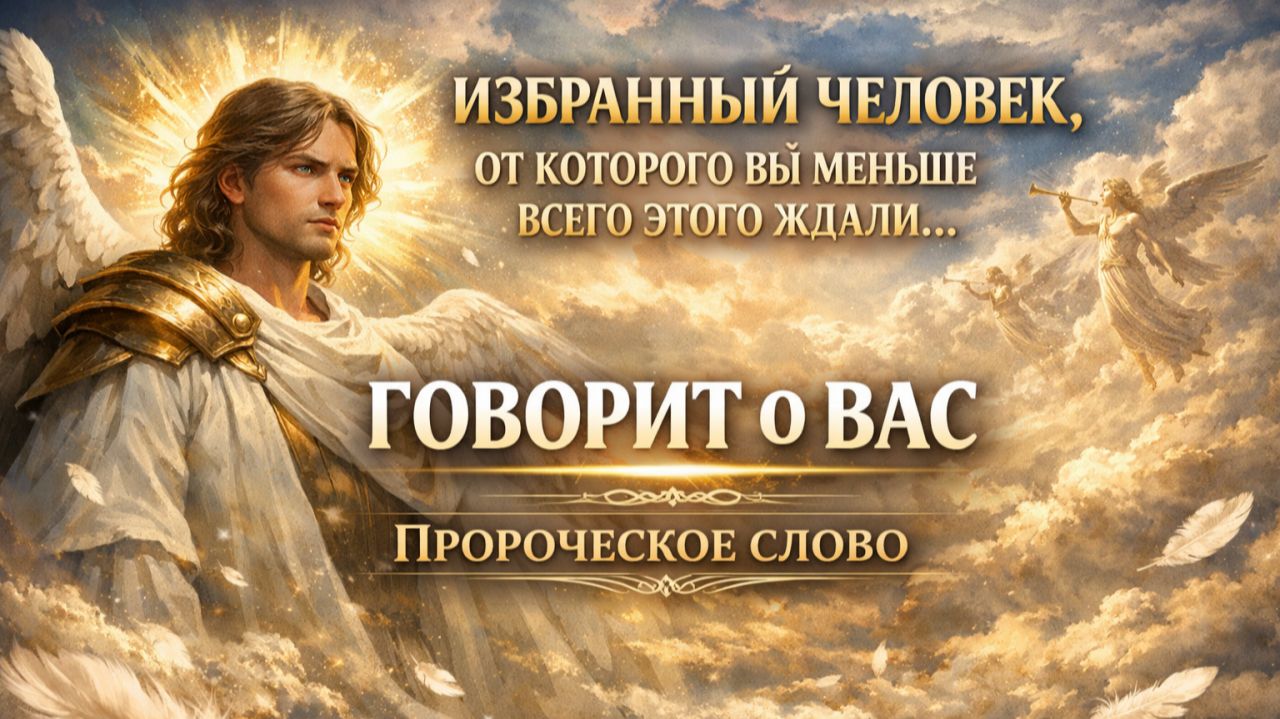 ИЗБРАННЫЙ 😱 ЧЕЛОВЕК, ОТ КОТОРОГО ВЫ МЕНЬШЕ ВСЕГО ЭТОГО ЖДАЛИ, ГОВОРИТ О ВАС | ПРОРОЧЕСКОЕ СЛОВО