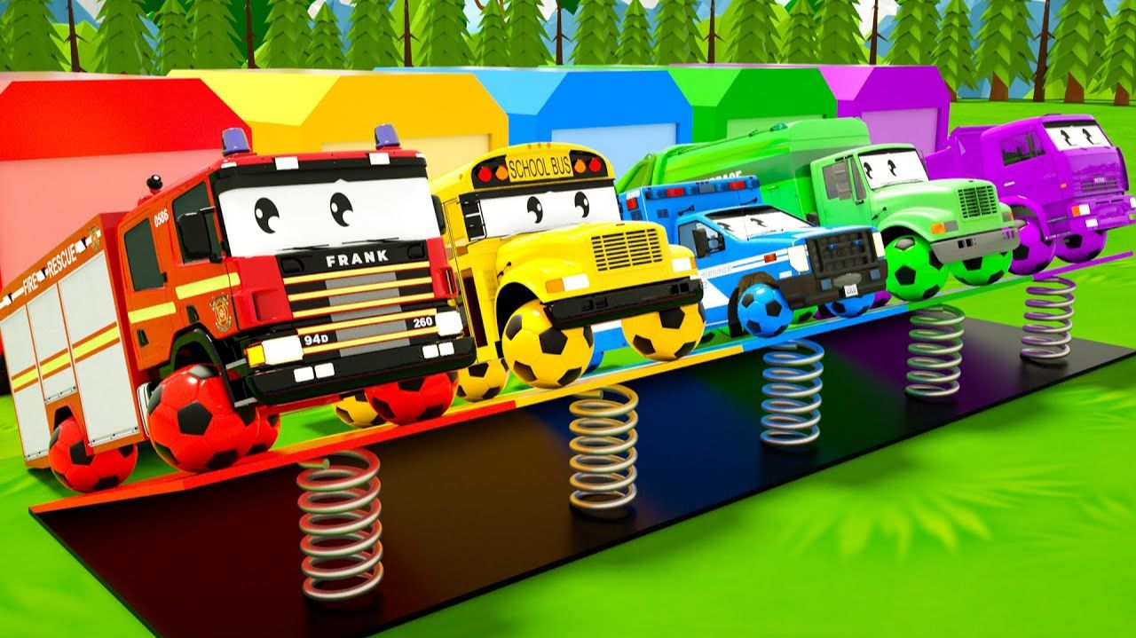 Сборник любимых мультяшек про машинки для детей и малышей | Любимые песенки для малышей и детей