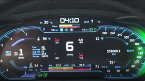 Mitsubishi цифровая приборка - моточасы