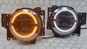 Toyota FJ Cruiser тюнинг фары. Тойота FJ Крузер модернизация тюнинг фар.