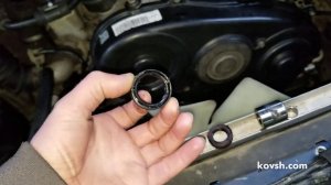 Не смазывайте сальники валов солидолом перед установкой, Hyundai H-1 Starex 2.5d, D4BB