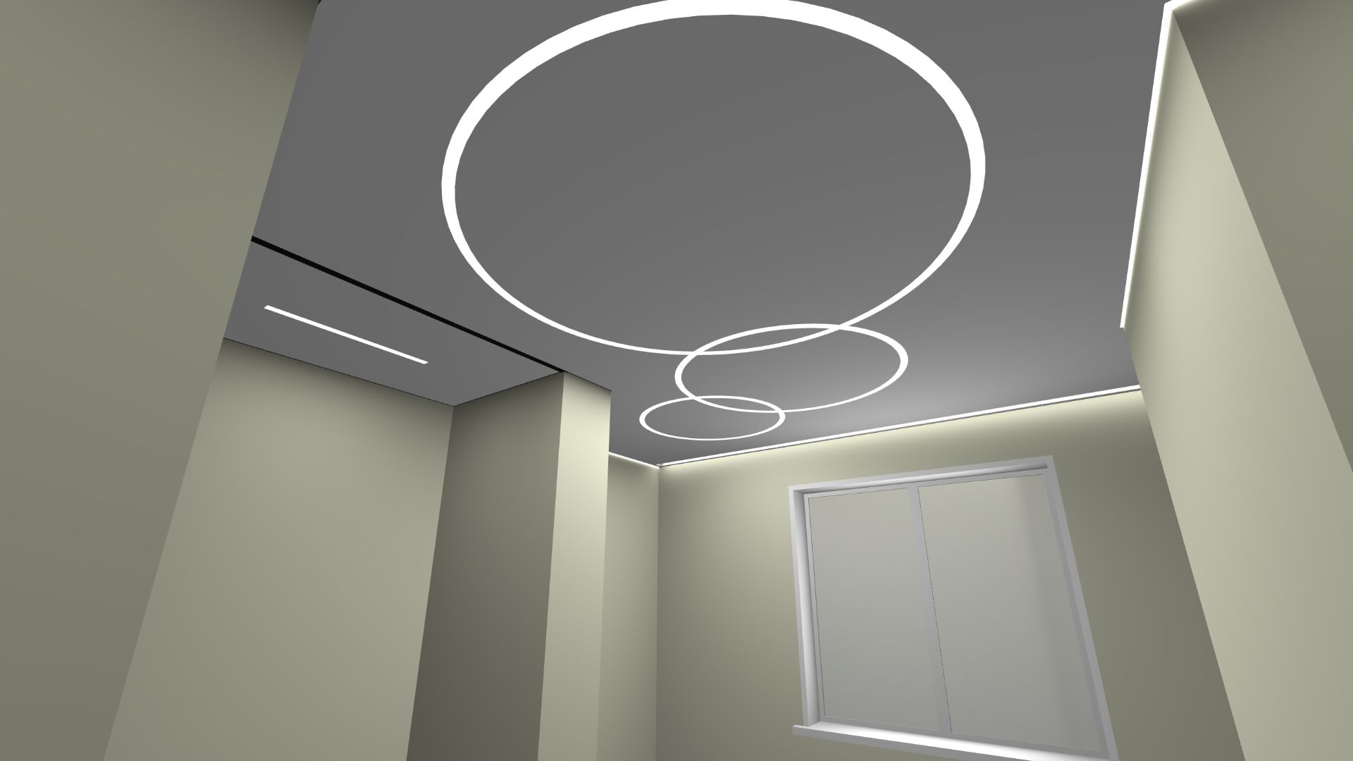 Brika.pro Визуализатор потолков. Обновление: Круглые световые линии