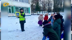 СОТРУДНИКИ ГИБДД ПРОВЕЛИ ДЛЯ УЧАЩИХСЯ ШКОЛЫ №7 АКЦИЮ "ОСТОРОЖНО, ТЮБИНГ"