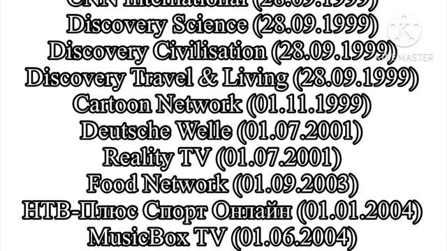 Список телеканалов фейкового журнала DJ Stanseon TV (Версия для Scratch)