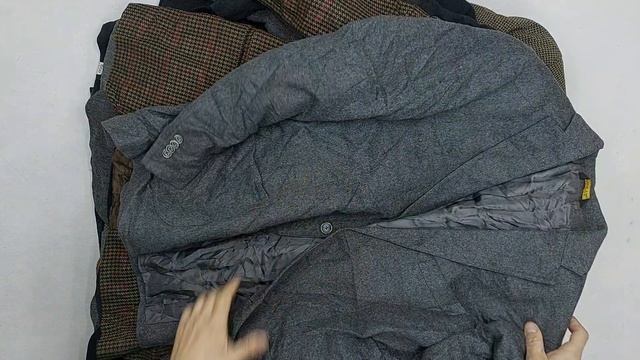 41619 ПРОДАН Пиджаки мужские брендовые, 6пак, Branded classic Blazers, секонд (extra) оптом смотреть онлайн