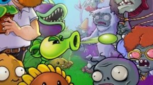 Plants vs. Zombies: Replanted СЫН защищает дом)