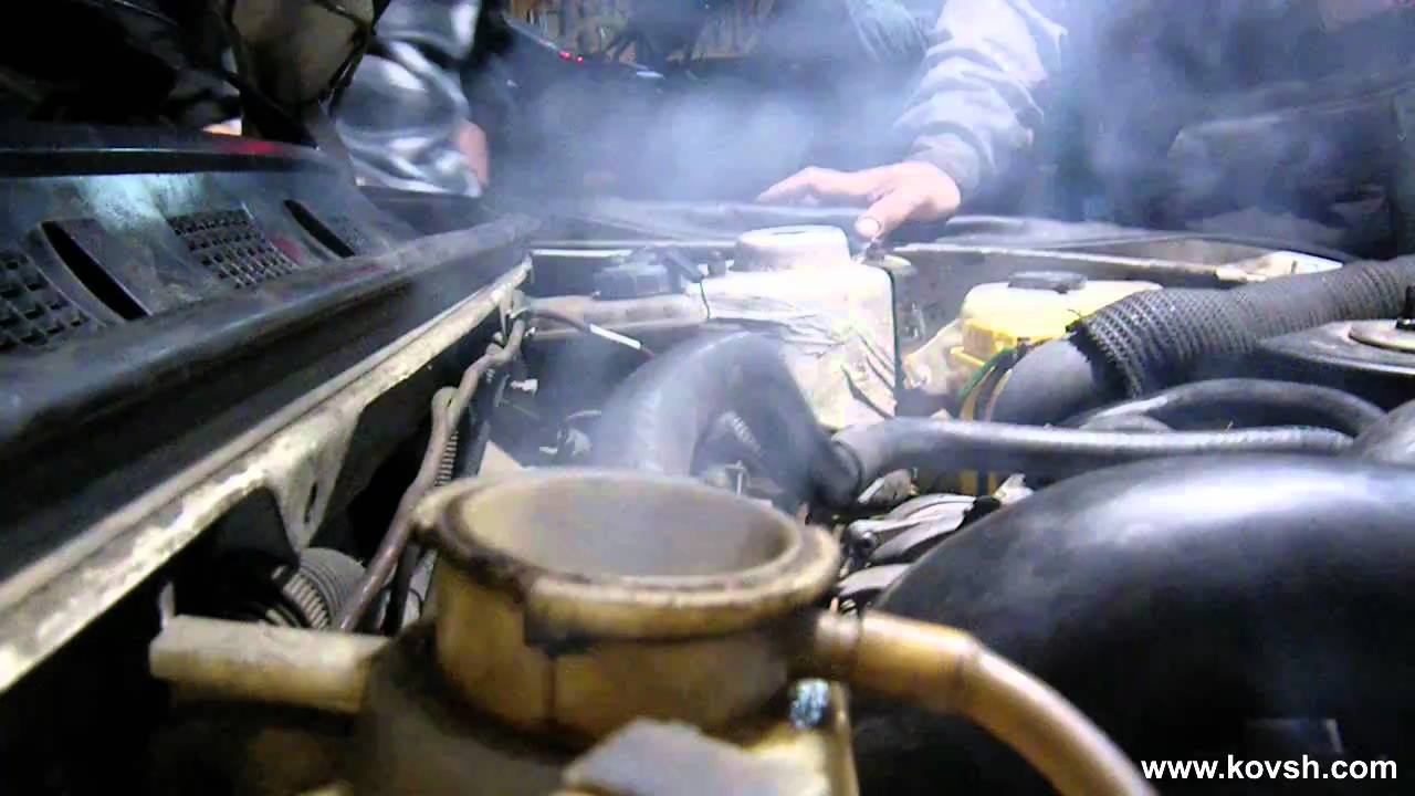 Прорыв выхлопных газов в систему охлаждения