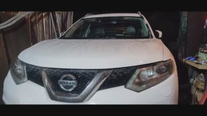 Nissan X-Trail T32 меняем лампочку заднего противотуманного фонаря