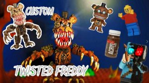 LEGO FNAF TWISTED FREDDY | Как я создаю свои LEGO кастомы #2