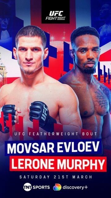 Евлоев VS Мёрфи 21.03.2026 #shorts #мовсаревлоев #леронмёрфи #евлоевмёрфи #ufc смотреть онлайн