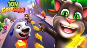 Говорящий Том бег за золотом.Бегите, прыгайте и мчитесь с Говорящим Томом в увлекательной погоне за