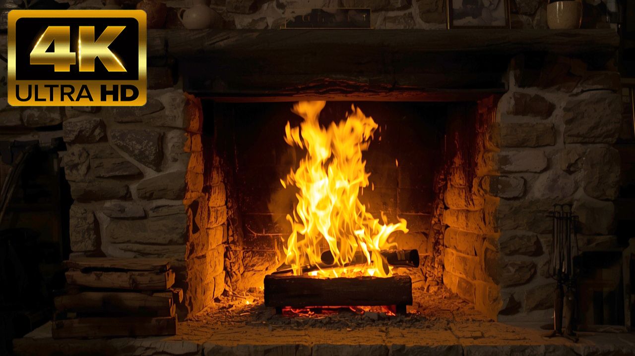 КОСТЕР КАМИН 4К | Релакс Расслабляющий