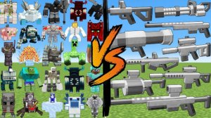 НОВЫЕ БОССЫ ПРОТИВ СЕКРЕТНОГО ОРУЖИЯ В МАЙНКРАФТЕ