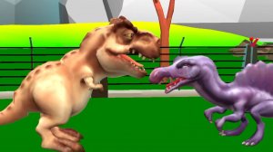 динозавры юрский парк битва