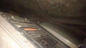 в заброшенной квартире нашёл телевизор Рубин