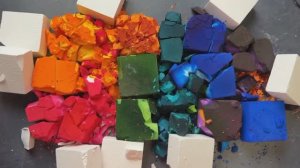 АСМР #18 Chalkitasmr 💖 3в1 Яркая пыльная магнезия💣💖💯