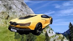 Эпические прыжки на скоростном автомобиле #365