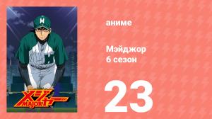 Мэйджор 6 сезон 23 серия «Не по силам» (аниме-сериал, 2009)