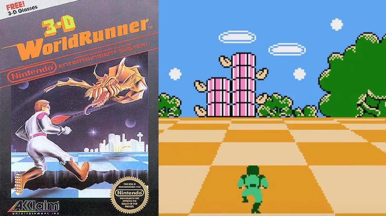 The 3-D Battles of WorldRunner (NES) смотреть онлайн