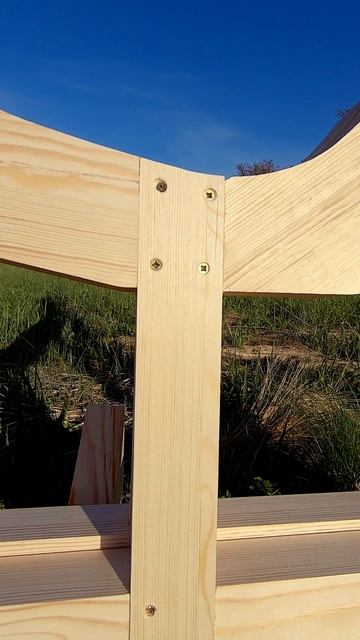 Лежак скамья для бани, сауны, дачи (каркас кресла)