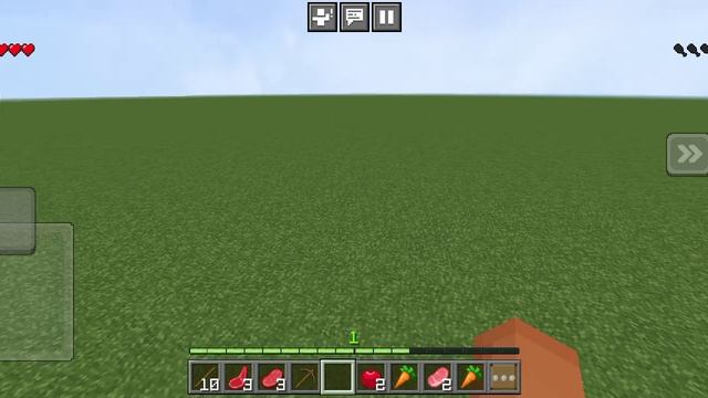 Майнкрафт в плоском мире часть 1