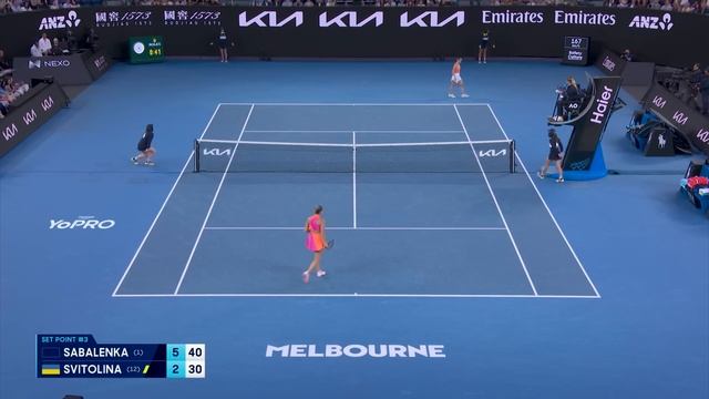 Aryna Sabalenka V Elina Svitolina Highlights ｜ Australian Open 2026 Semifinal