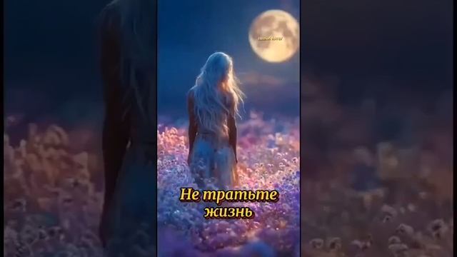 Не тратьте жизнь на тех, кто Вас не любит... смотреть онлайн