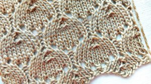 Нежнейший ажурный узор 🌸 Очень легко вязать 🌸 Схема