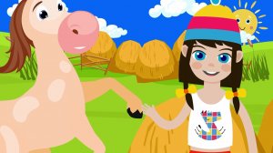 Сборник детских песен и мультфильмов о животных-Как говорят животные малышам-Любаша Зебра в клеточку