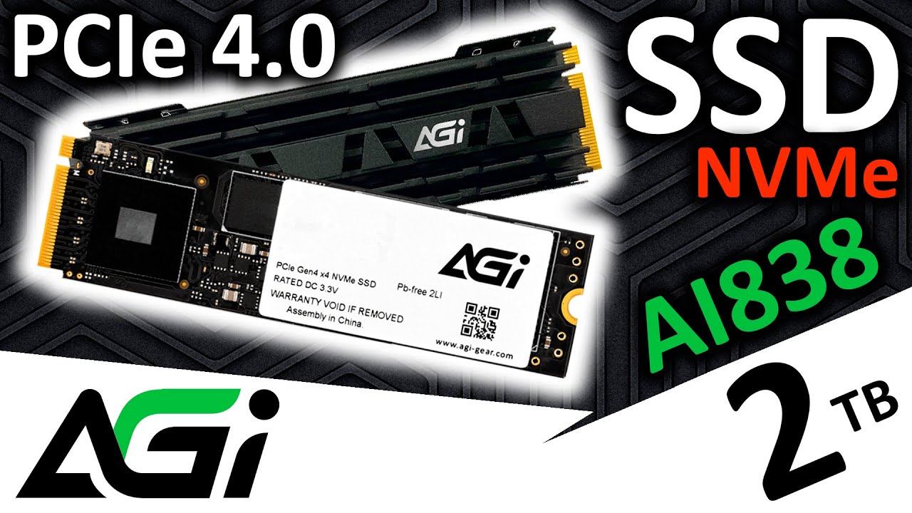 Обзор PCIe 4.0 SSD AGI AI838 2TB (AGI2T0G44AI838)