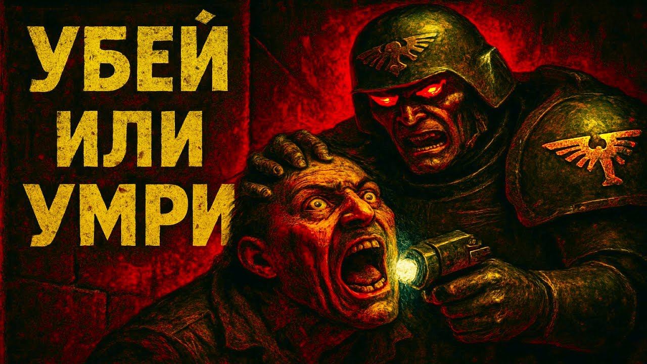 Тебя посадили в тюрьму в Warhammer 40k