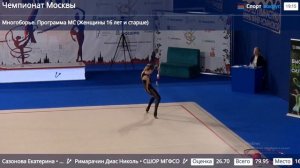 Екатерина Сазонова. Многоборье-все виды.Москва 2026